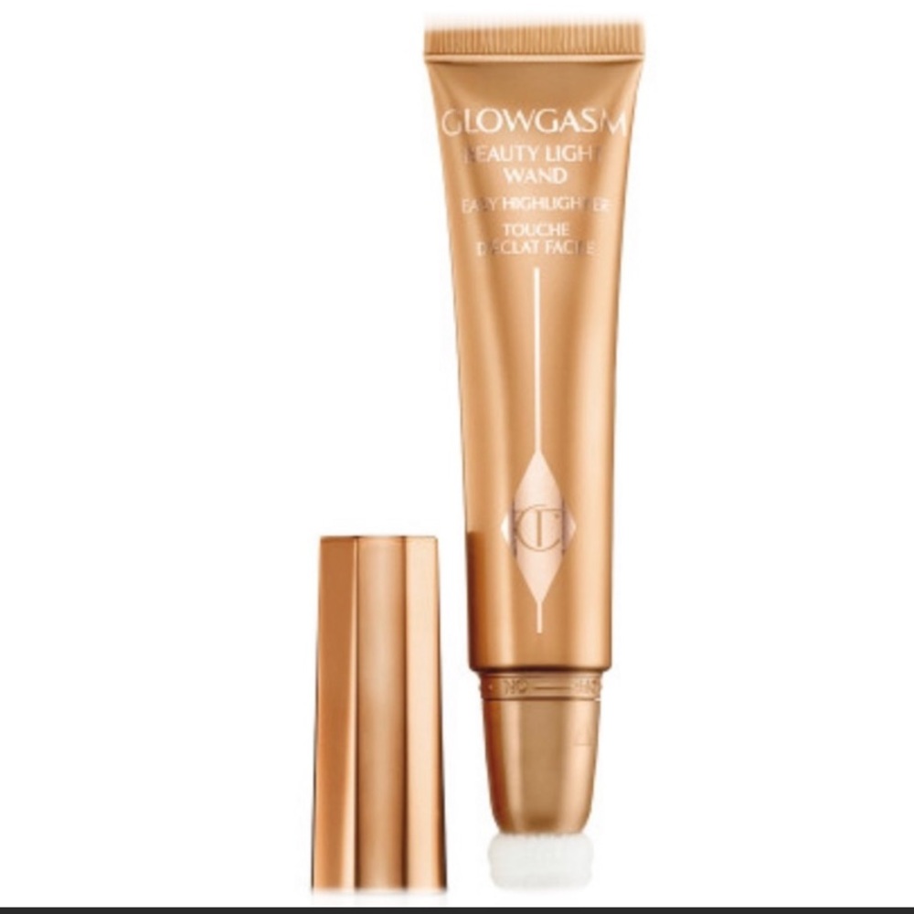 NIB NEW Charlotte Tilbury Glowgasm Beauty Light Wand Goldgasm Easy Highlighter